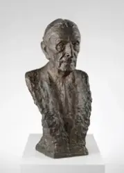 Professor Francis Bull [Byste]