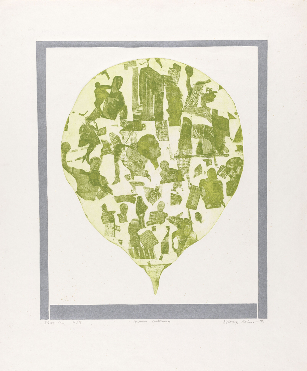 Grønn ballong [Grafikk]