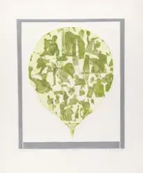 Grønn ballong [Grafikk]