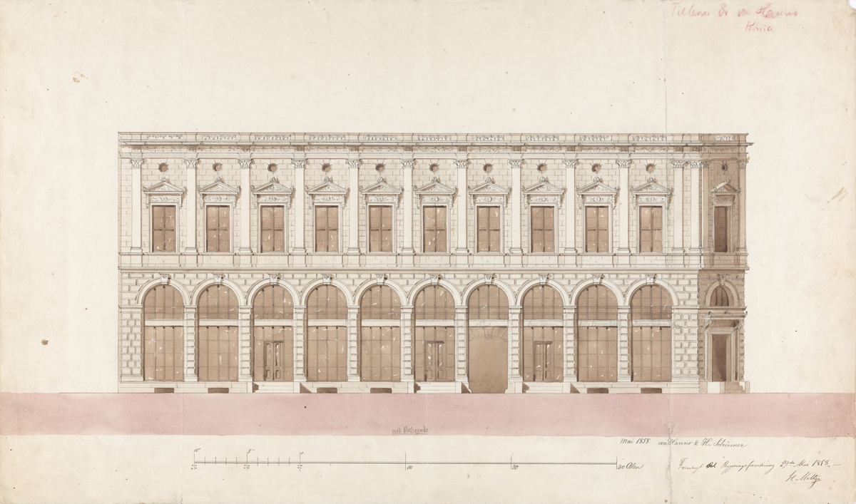 Peter Petersens gård [Tegning]
