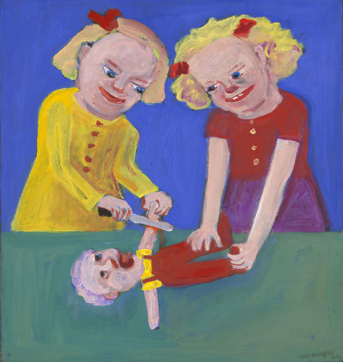 Piker med kniv [Maleri]