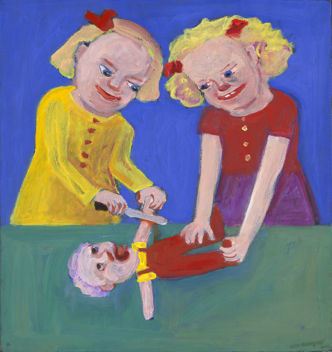 Piker med kniv [Maleri]