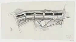 Grefsen terrassehus, situasjonsplan [Situasjonsplan]