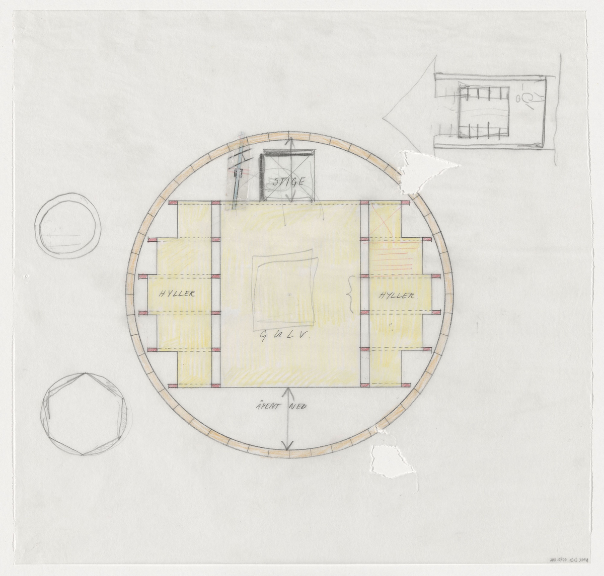 Uthus i Ullernkollen 12, plantegning [Plan]