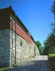 Storhamarlåven, Hedmarksmuseet, Hamar. Biskopstredet og borg