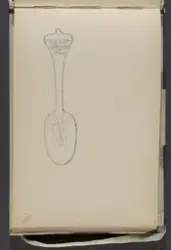 Metallskje fra Nationalmuseet i København [Studie]
