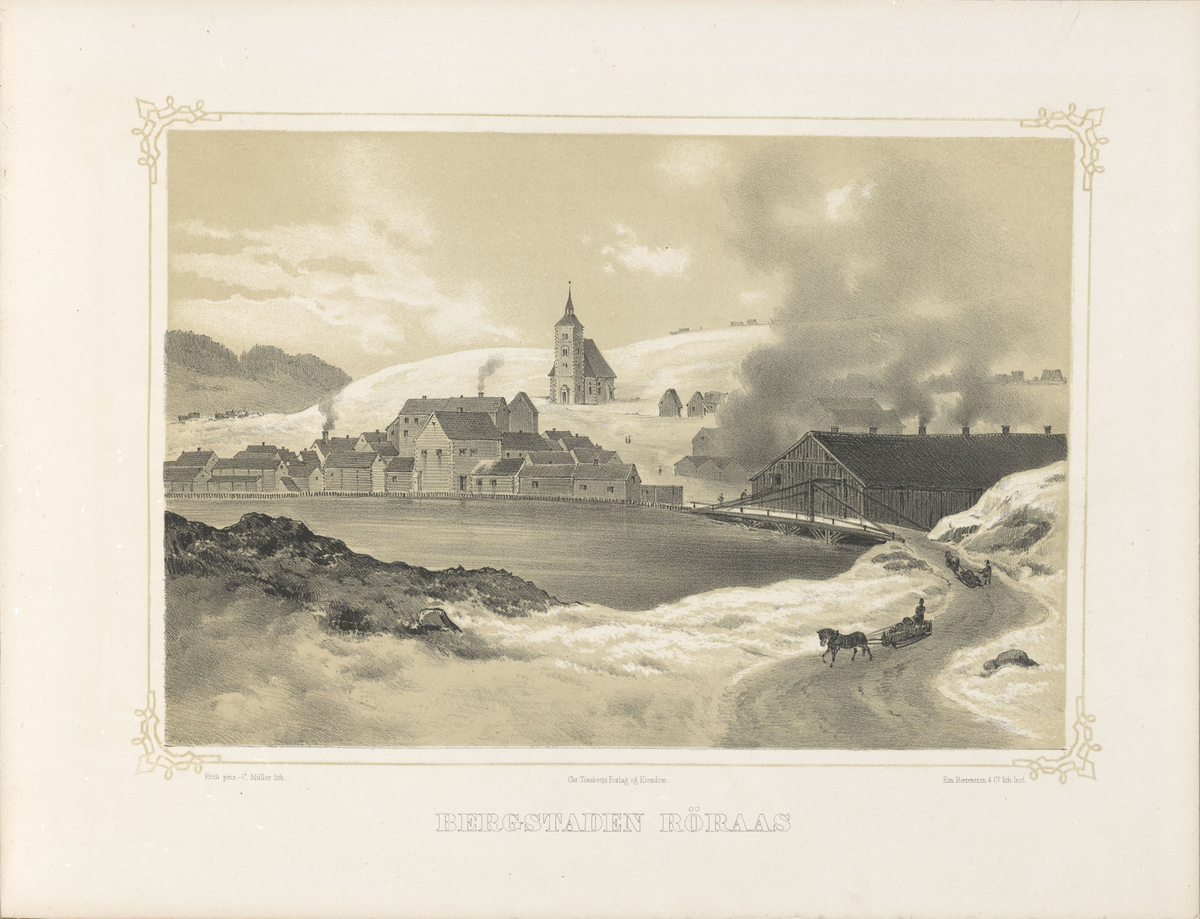 Bergstaden Røros [Grafikk]