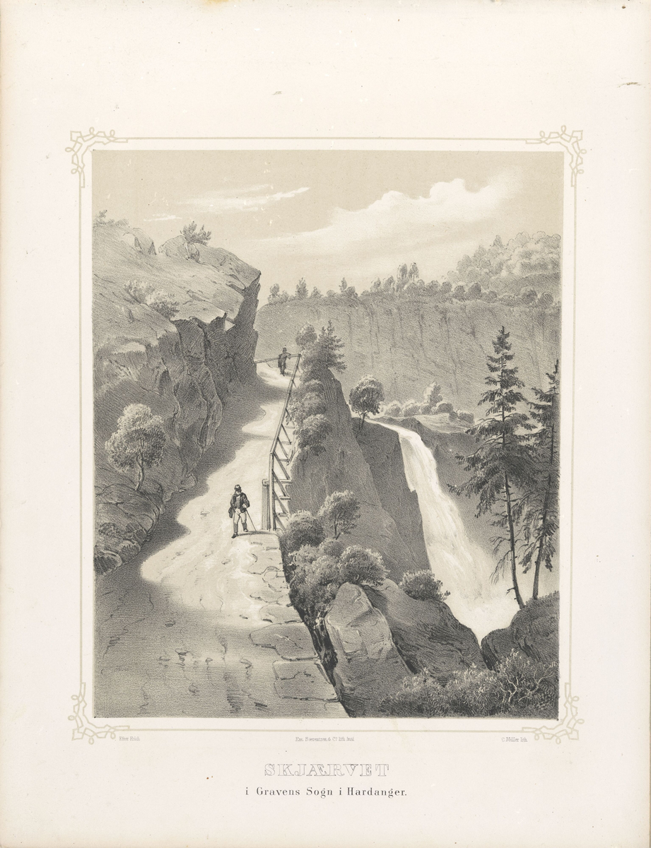 Skjærvet i Hardanger [Grafikk]
