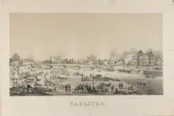 Karlstad efter branden [Grafik]