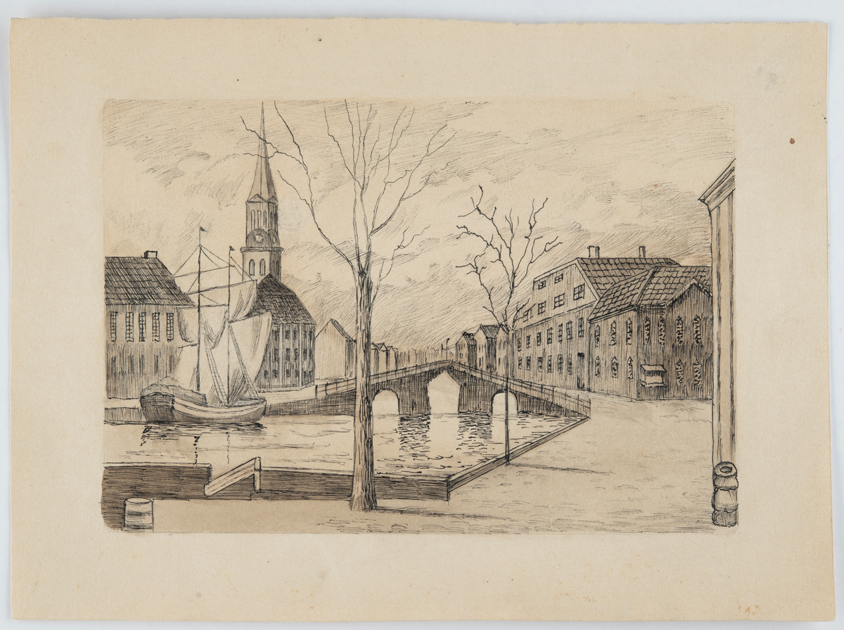 Stadsmotiv, ej angivet varifrån.