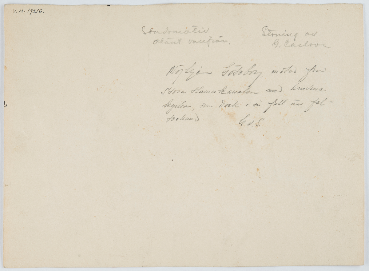 Stadsmotiv, ej angivet varifrån.