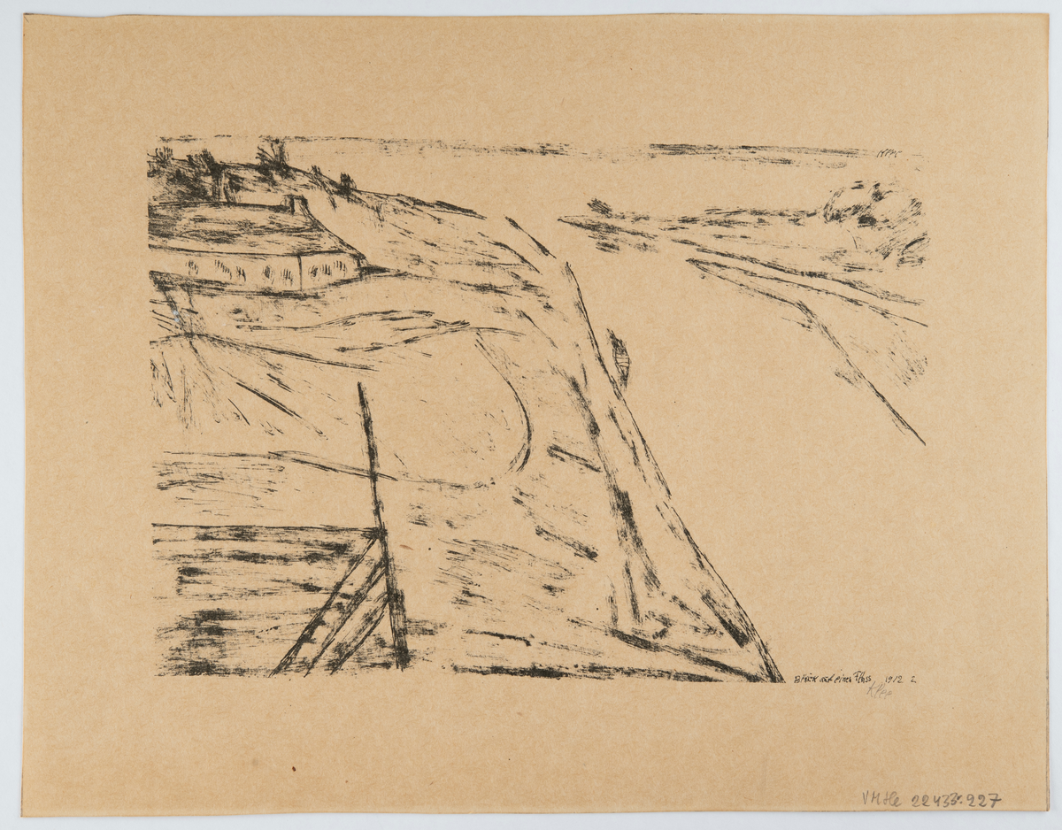 Blick auf ecnem fluss [Grafik]