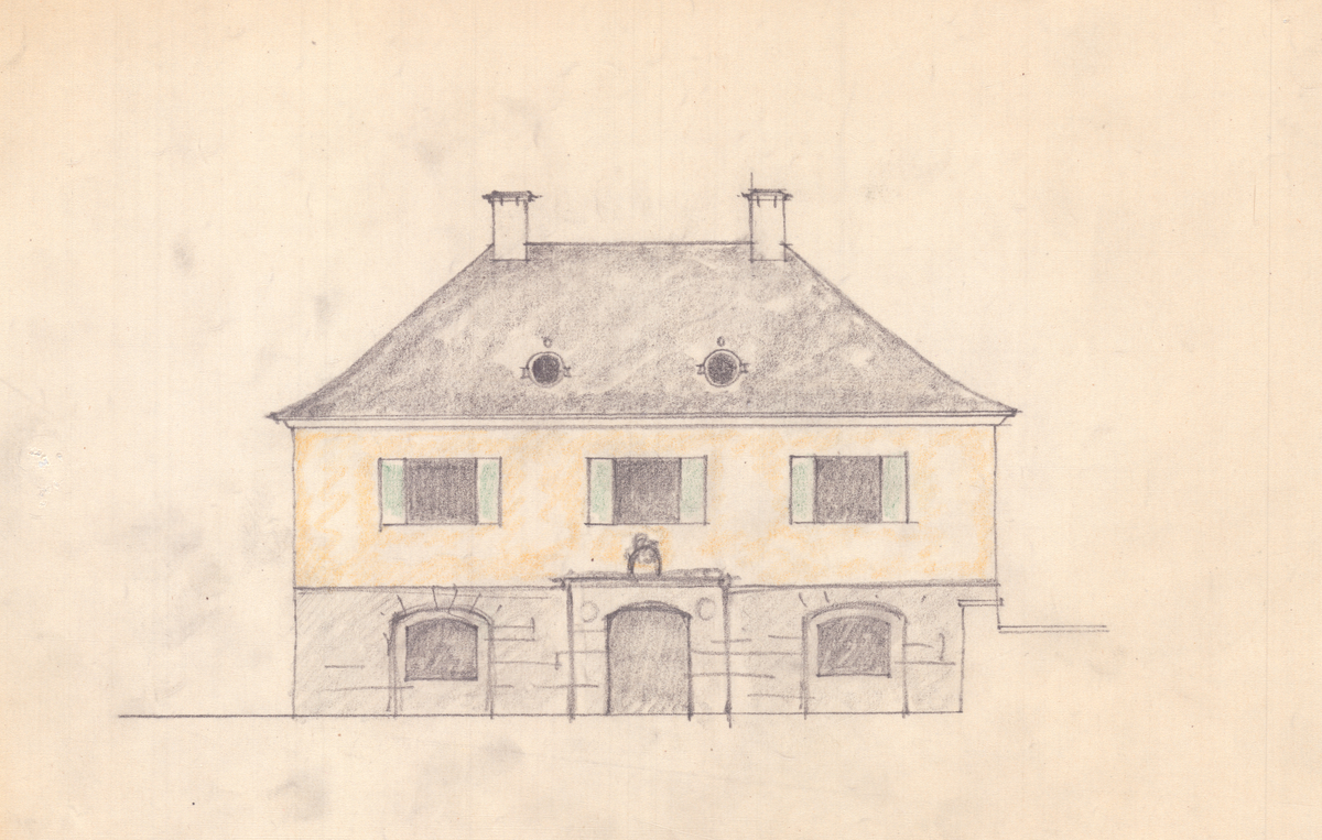 Rossareds östra flygel/Villa Dahlman