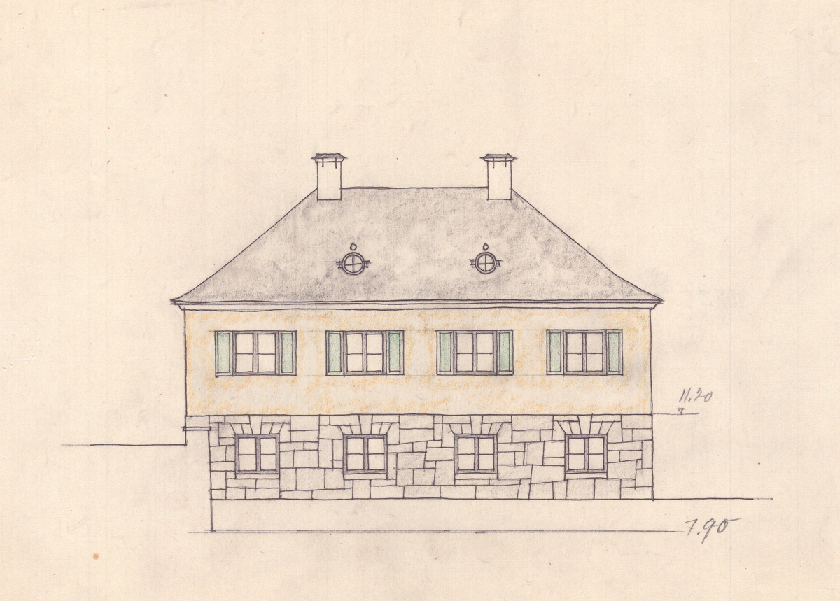 Rossareds östra flygel/Villa Dahlman