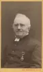 Porträtt av troligtvis Per August Swedlund, född 1822 Lilla lundby, Engesberg, präst, lärare och redaktör för Gefle Dagblad.