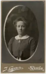 To album med visittkort uten navn