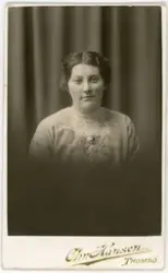 To album med visittkort uten navn