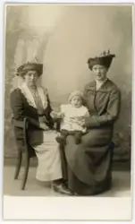 To album med visittkort uten navn