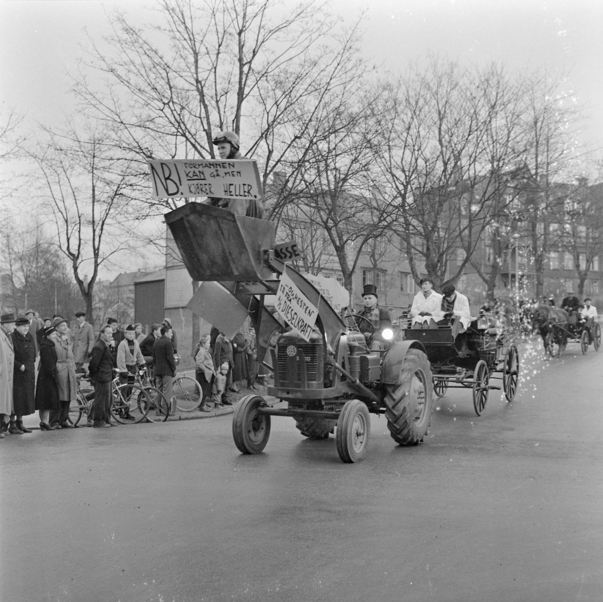 UKA-1957. Studentopptog