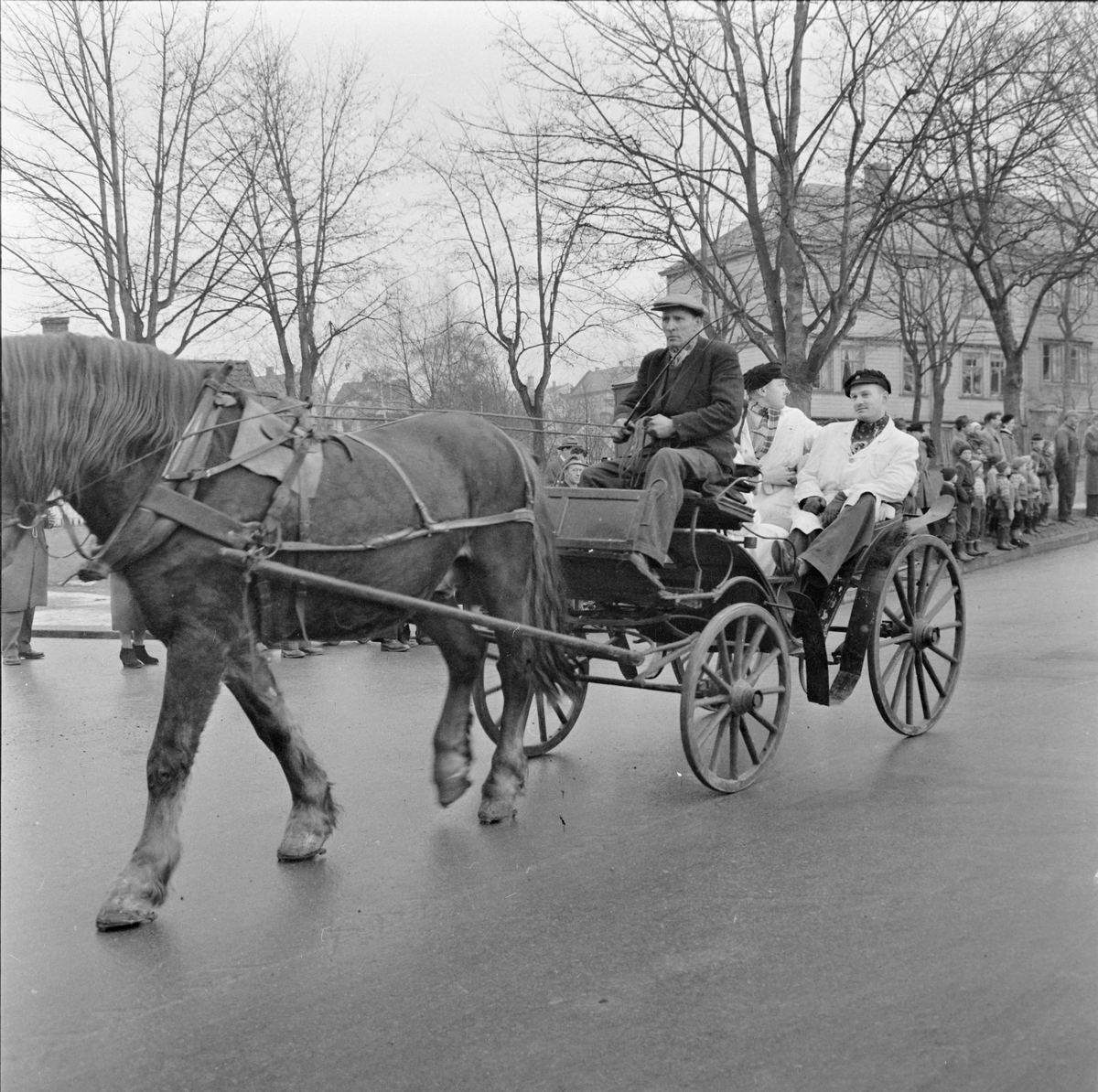 UKA-1957. Studentopptog