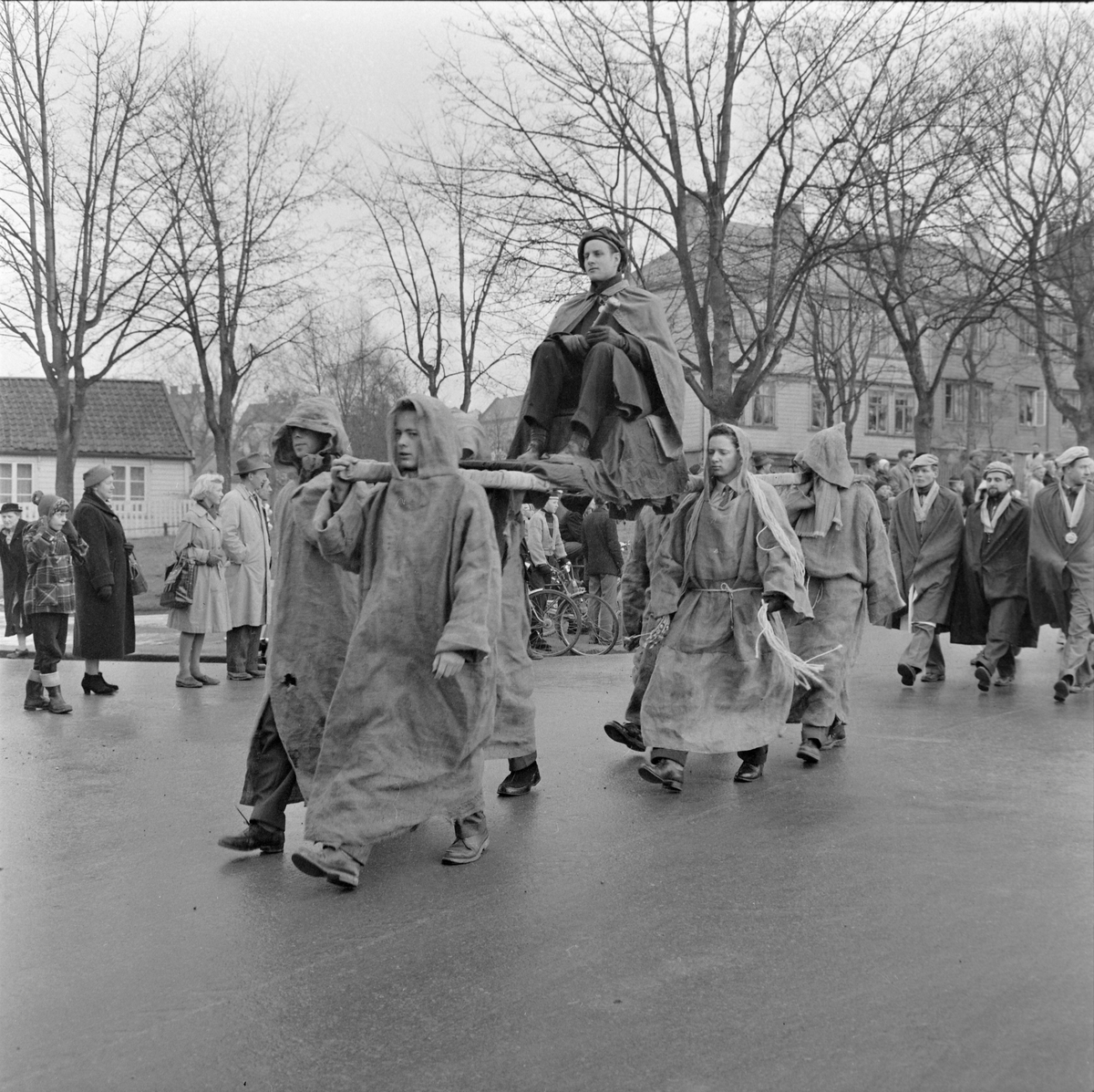 UKA-1957. Studentopptog