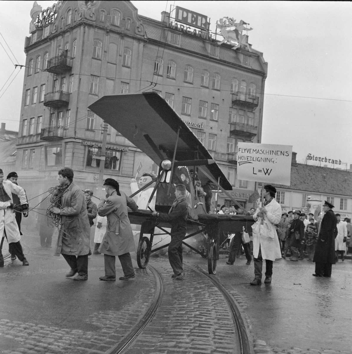 UKA-1957. Studentopptog