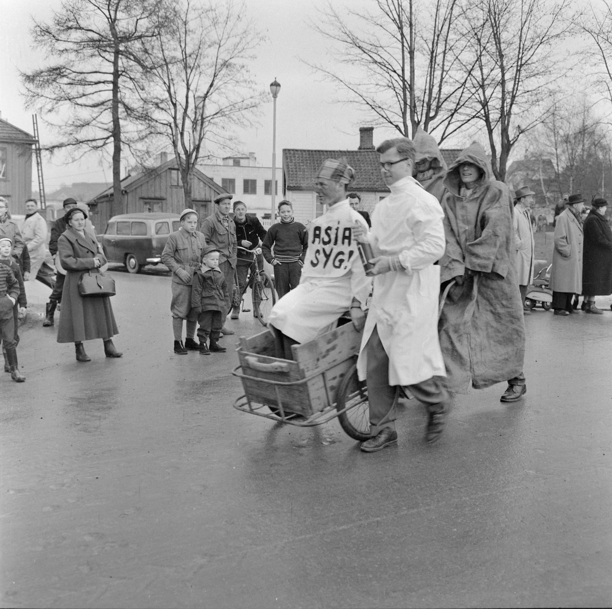 UKA-1957. Studentopptog
