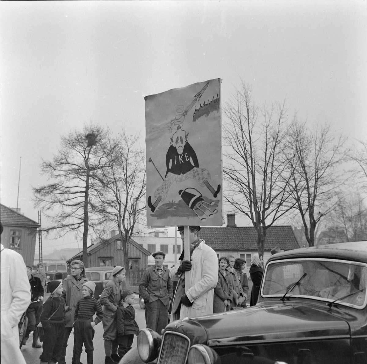 UKA-1957. Studentopptog