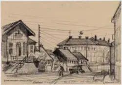 Enerhaugen Smedgaten [papirkunst]