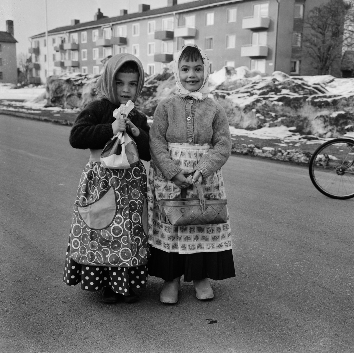Påskgummor, Uppland