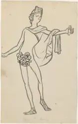 Nasjonal ornamentikk II. Bonderose [Tegning]