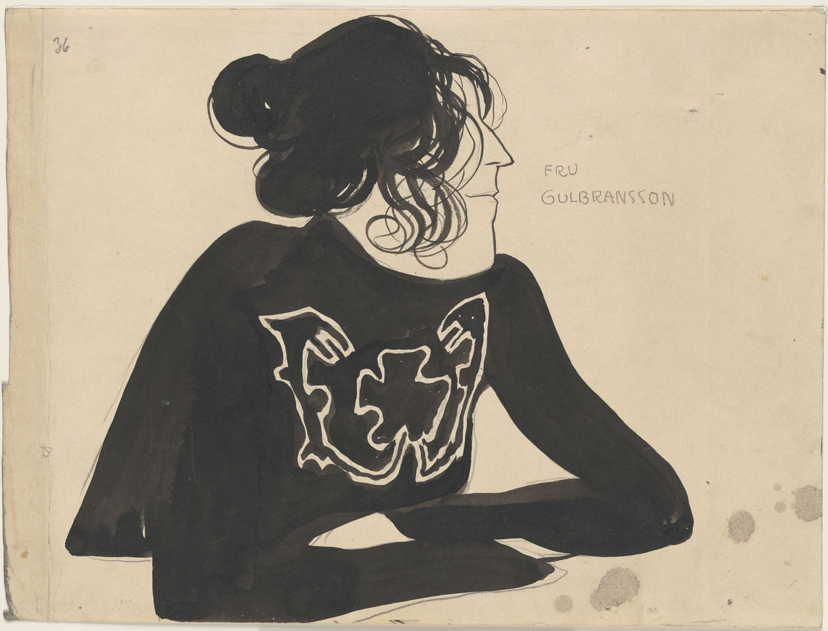 Inga Gulbransson [Tegning]