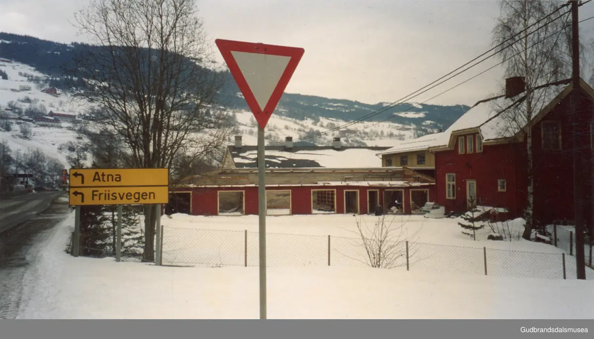 Riving av hus i Ringebu.