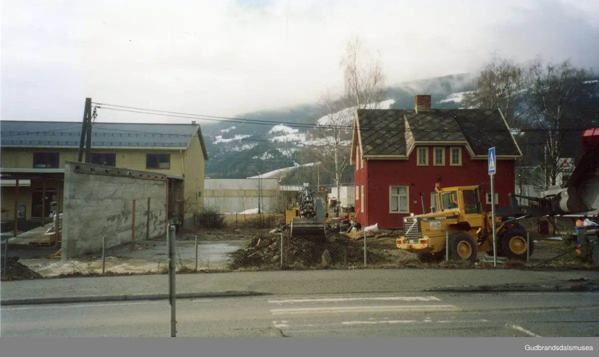 Riving av hus i Ringebu.