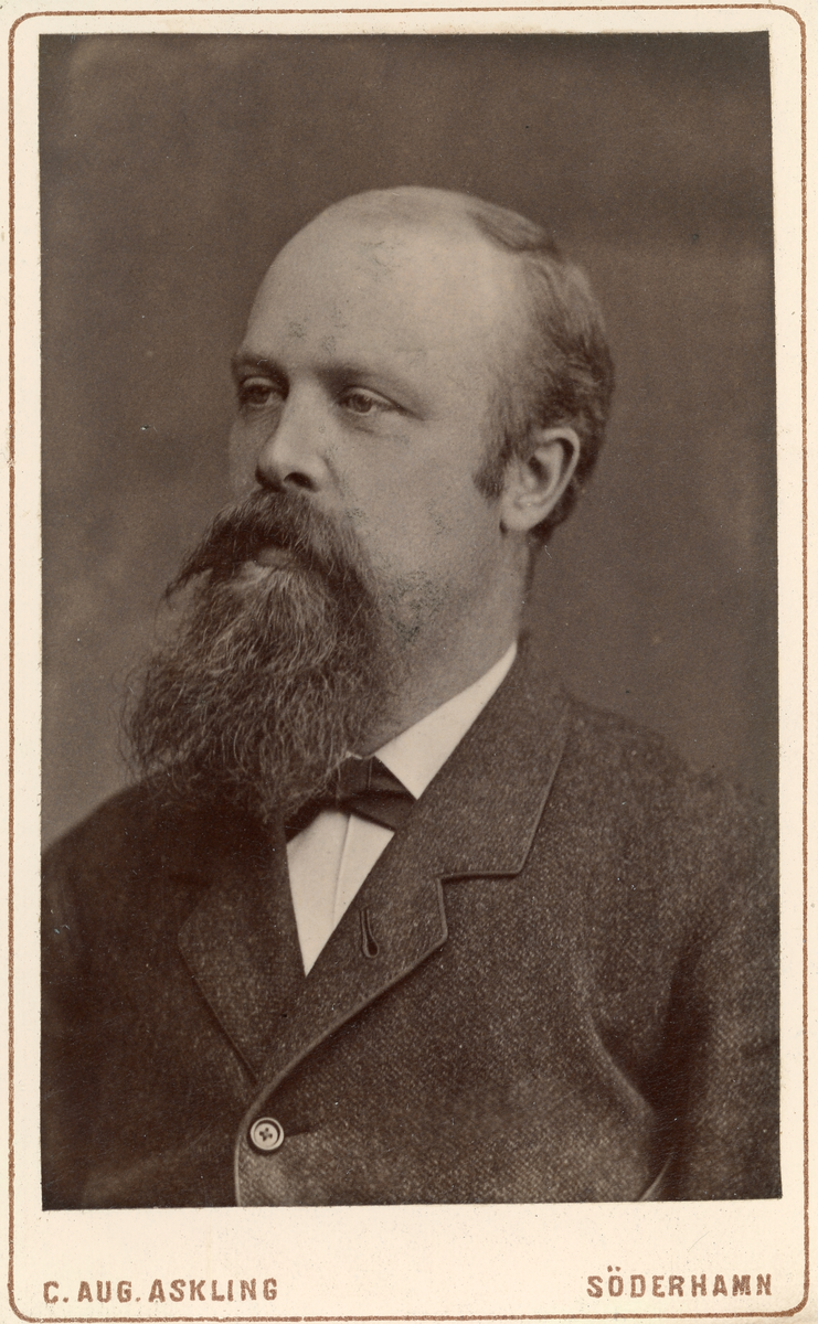 Porträtt av Fredrik Brolin.