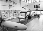 Den 10 juli 1959 invigde SAAB:s direktör Tryggve Holm utställningen 
