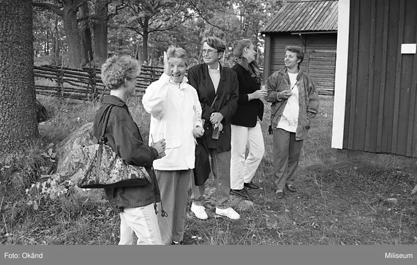 Från vänster: Caroline Larsson; Marianne "Mollan" Carlsson; Pia Thor/Jacobsson; Cecilia Ragnarsson/Nygren; Marie-Louise Johansson.