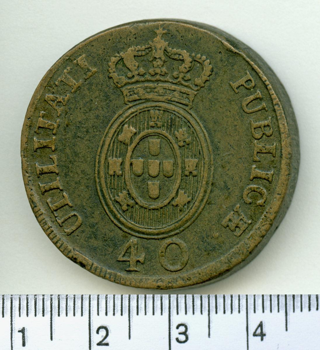 40 Reis 1813 Portugal Maria I.