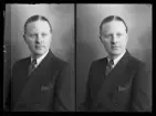 Mansporträtt, Elis Larsson, Kolbäck.
Ur Gustaf Åhmans samling.