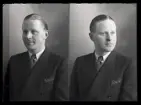 Mansporträtt, Elis Larsson, Kolbäck.
Ur Gustaf Åhmans samling.