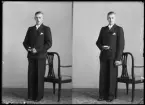 Porträtt. Gösta Johansson, Barnhemmet, Kolbäck.
Ur Gustaf Åhmans samling.