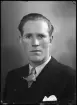 Mansporträtt. Gunnar Lennkvist, Åby, Kolbäck.
Ur Gustaf Åhmans samling.