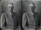 Mansporträtt. Aug. Andersson, Vänsta.
Ur Gustaf Åhmans samling.