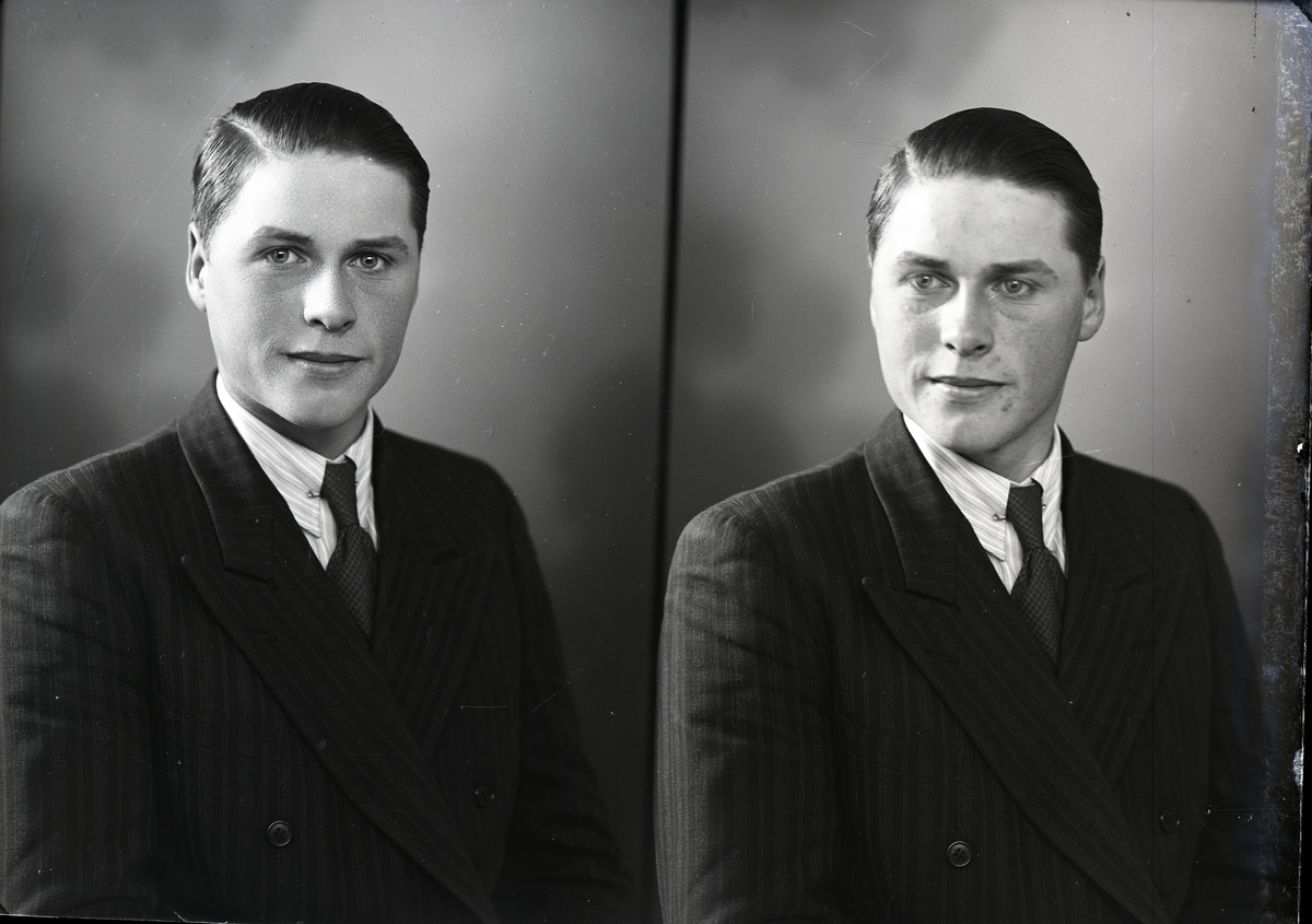 Mansporträtt. 
Olle Karlsson, Åby, Kolbäck
Ur Gustaf Åhmans samling.