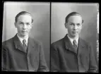 Mansporträtt, Kåre Larsstuvold, Kolbäck.
Ur Gustaf Åhmans samling.