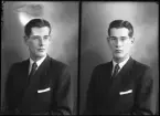 Porträtt. G. Andersson, Strandvägen, Kolbäck.
Ur Gustaf Åhmans samling.