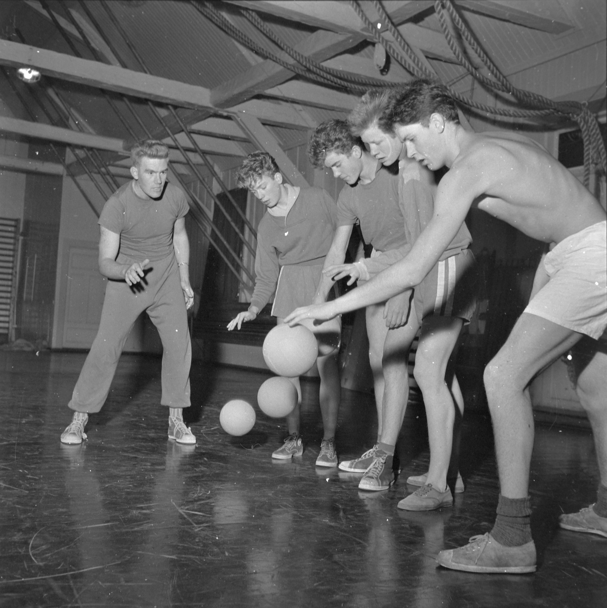 Trening i Ekserserhuset