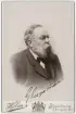 Porträtt på första Stadsläkare Gustaf Constans Leonard Engstrand, Jönköping. Född i Tidersrum i Östergötland år 1836 och död i Jönköping år 1902.