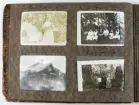 Sida ur fotoalbum som har tillhört Elin Andersson (gift Tidstrand). 1920-talet