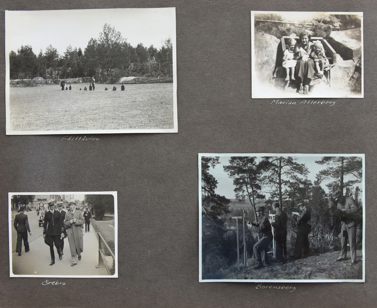 Fotoalbum, Nils Olof Sefeldt, född Svensson.

Fotolbum och 1 löst albumblad från Olle Svenssons utbildning och tjänst i svenska flygvapnet, 1934-1936. Därtill en del privata bilder.

Totalt 200 bilder.